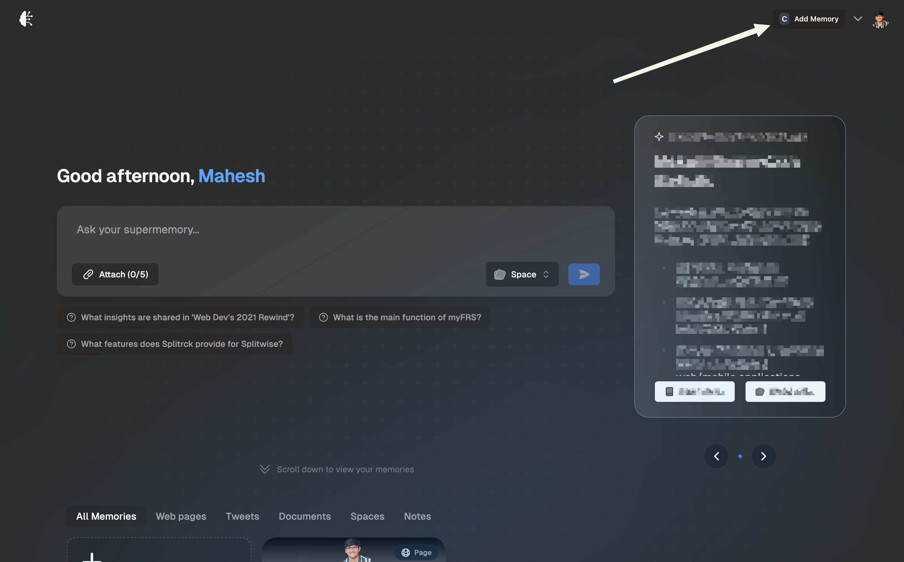 Login to Supermemory